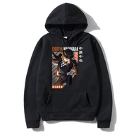 Japanese Anime Bungo Stray Dogs Nakahara Chuuya Printed Hoodie Men Hoodies Sweatshirt