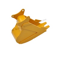 Upgrade Narrow Bucket 1550/1592/1580 Excavator 1/14 RC Metal Excavator HUINA Parts 0FBX