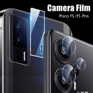 Camera Lens Film for Poco F5 Pro / F5 Screen Protector Back Camera Protection HD Clear Films Soft Fiber Glass