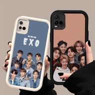 HK-17 EXO Shockproof Casing for Black and White Silicone VIVO Y75 V23E Y21 Y21t Y21e Y21s V20 V23 Y3