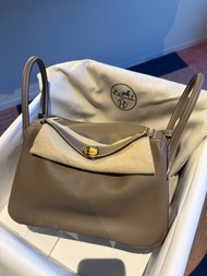 Hermes Lindy 26 大象灰金扣