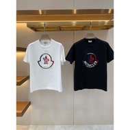 MONCLER Men Women Plus Size Short Sleeve Couple Style Outdoor Letter Printing Comfortable Breathable