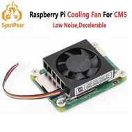 CM5 Cooling Fan 5V 3007 For Raspberry Pi Compute Module 5 Low noise with heat conductive tape Wavesh