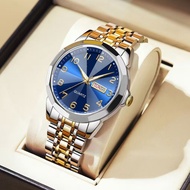 手表男生 【seiko watch man】 Swiss Watch Business Waterproof Luminous Watch New Quartz Wrist Watch Men's