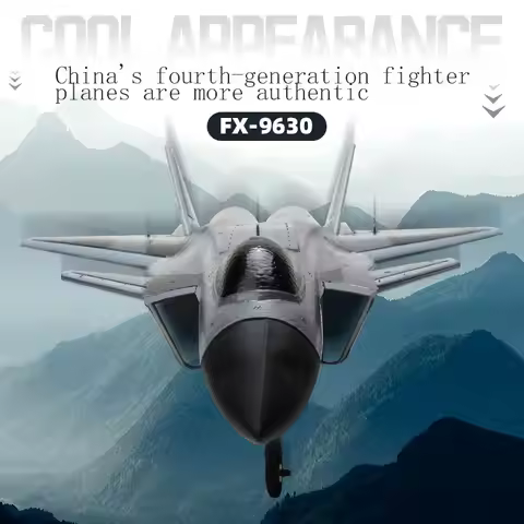 New product Feixiong FX9630 four channel ducted J-20 remote-controlled aircraft Weilong J20 fighter 