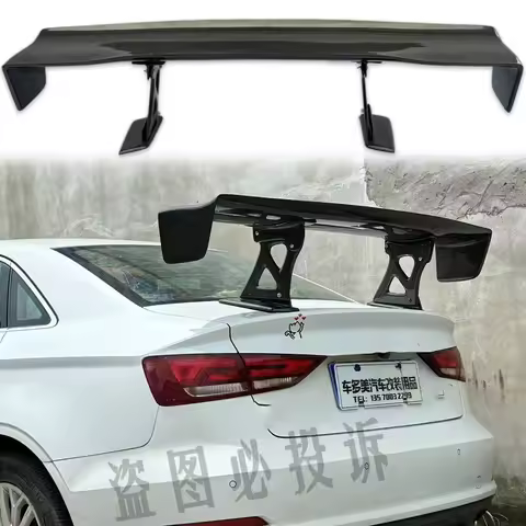 For Audi A3 S3 8v sedan 2014-2020 High quality carbon fiber trunk rear wing spoiler body kit Automot