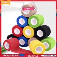 6Pcs Elastic Sports Bandage Self-Adhesive Non-Woven Pet Bandage Wear Resist Cohesive Guard Bandage f