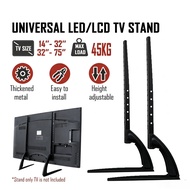 Adjustable 14-72Inch TV Stand Universal Freely Hard Metal Endirian TV Boleh Laras Tv Bracket Pendiri