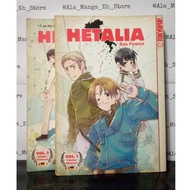 Hetalia: Axis Powers Manga Set Vol 1-2 by Hidekaz Himaruya Tokyopop, English, Preloved