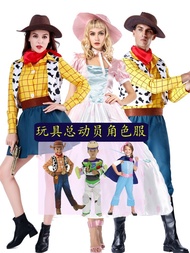 Disney Toy Story Clothes Woody Triss Buzz Lightyear cosplay Halloween Costume Children's Day