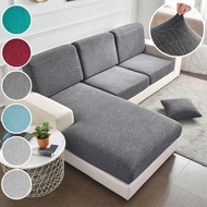 ஐ Oyzoce 1/2/3/4 Seater Sofa Cover Elastic Stretchable Seat L Thick Slipcover Couch for Decorate Funiture Protector