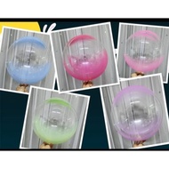 HIJAU 18 INCH TRANSPARENT COLOR BOBO PVC BALLOON 18 INCH BOBO BALLOON/ 18 INCH COLOR BOBO BALLOON/ 1