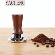 YACHENG Coffee Tamper, 51/53/58MM Flat/threaded Bottom Coffee Leveler, Durable Springs Design Self-r