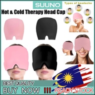 Migraine Headache Relief Cap Hot & Cold Therapy Hat Migraine Relief Cap Cool Gel Head Cap Ice Pack