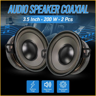 PROMO Yiye Lang Audio Speaker Mobil Full Super Bass Subwoofer Komplit 3.5 Inch 200 W 2 PCS Murah
