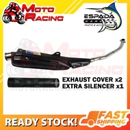 LAGENDA115 FI / LAGENDA115Z CARBURETOR ESPADA E4 28MM RACING EXHAUST PIPE CUTTING STANDARD EKZOS EXZ