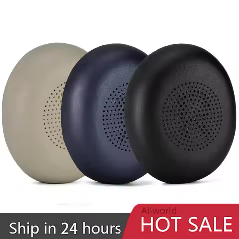 jabra evolve2 65 earpad Professional Leather Ear Pads for JABRA ELITE 45H Evolve2 65 Headphone Comfo