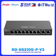 RG-EG210G-P-V3 Reyee Cloud Managed PoE Router 10-Port itw