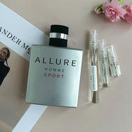 น้ำหอม ขายดีที่สุด อันดับ น้ำหอมผู้ชายน้ำหอมผู้หญิงแบ่งขายน้ำหอมแบรนด์แท้ 100% Allure Homme Sport EDT Perfume For women and men mini size น้ําหอมมินิ น้ําหอมกลิ่น