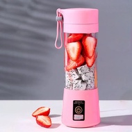 380ml Portable Blender Usb Mixer Two Juicer Food Machine Blender Blades Smoothie Electric Personal Mini Processor