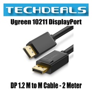 Ugreen 10211 DisplayPort DP 1.2 M to M Cable - 2 Meter