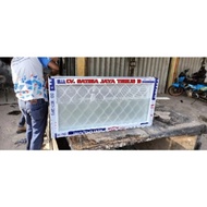 Mirage - BOVEN 40X80 KOMPLIT VENTILASI TRALIS EXPANDA ALUMINIUM KACA ZIGZAG KAWAT NYAMUK UK KACA ZIG