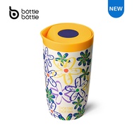 BOTTLE BOTTLE Insulated Travel Mug 350ml/500ml Stainless Steel Office Coffee Cup with Push Button Li