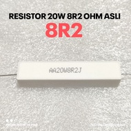 20W 20WATT 8R2 8.2R 8.2 OHM ROHS ORIGINAL CHALK RESISTOR