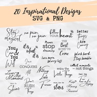 Motivational Quotes SVG | Inspirational Quotes SVG