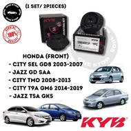 HONDA CITY SEL GD8 TMO T9A GM6 2003-2019 JAZZ GD SAA T5A FRONT KYB KAYABA ABSORBER MOUNTING SET