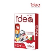 IDEA WORK กระดาษถ่ายเอกสาร A4 80แกรม 1 รีม -