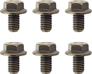 6PCS Torque Converter Bolts Set,M10-1.5x16 mm Transmission Pan Bolts for GM 4L60E 4L65E 4L70E 4L80E 