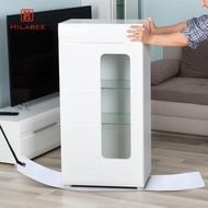 [UsusexaMY] 2x Appliance Sliders with Pull Strap Refrigerator Sliders Multifunctional Convenience Lo