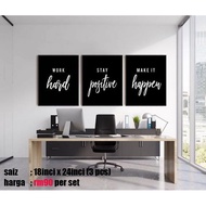 POSITIVE QUOTES MODERN ART CANVAS FRAME
