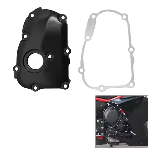 Right Engine Oil Pump Cover Crank Case Crankcase For Yamaha FZ6R FZ 6R 2009-2016 2010 2011 2012 Moto