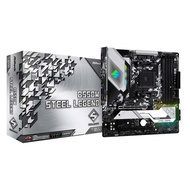ASRock B550M Steel Legend Micro ATX Motherboard for AMD Ryzen 5000 Series (Socket AM4) - Official Do