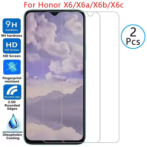 phone case for huawei honor x6 x6a x6b plus x6c 4g 5g tempered glass on x 6 6a 6b 6c a b c 6x 6xa 6x