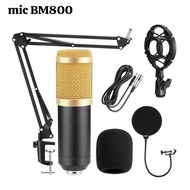 Paket Mic BM800 Stand Mic Pop Filter - Paket Karaoke Microphone BM800 Lengkap Termurah