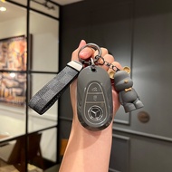 For Mercedes-Benz 3 Buttons Car Remote Key Case For Mercedes-Benz A C E S GLA GLB GLC GLE GLS G AMG 