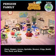 ( Limited Stock )  Animal Crossing Penguin Gwen, Hopper, Aurora, Sprinkle, Boomer, Friga, Roald, Tex