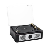 Bluetooth CD Player Desktop CD Players for Home Built-in Speakers Rechargeable Headphone Jack Vintag