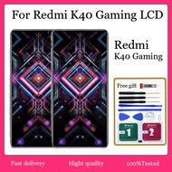 Original AMOLED For Redmi K40 Gaming  LCD Display Touch Screen Replacement