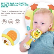 🪇Baby Rattle Can Chew 3-6 Months Newborn Baby Hand Drum Music Stick Rattle Toy 0-1 Years Old Toy