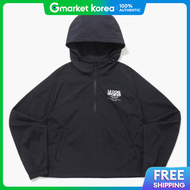 เสอแจคเกตกนลมสำหรบผหญง รน CQK QQ122OJK27-BLK แบบยดหยน ทอผาสสนตดกน / สดำ