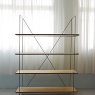 工業風細鐵四層置物/展示架