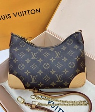 LV Monogram Boulogne LV 手袋 牛角包 可斜孭