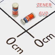 Bag of 20 zener diodes 6V2 diode 6,2V paste