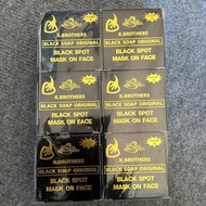 SABUN K.BROTHERS BLACK SOAP ORIGINAL/BLACK SPOT/MASK ON FACE