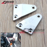 Motorcycle headlight bracket silver plated aluminum headlamp ear For Honda CB400 SuperFour 1992-1998