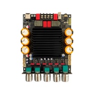 บอร์ดแอมป์ซับวูฟเฟอร์ ZK-SUB600 300W+300W+ซับ รองรับไฟ DC 18-50V พร้อมชิปขยายเสียงซับวูฟเฟอร์ BT รุ่